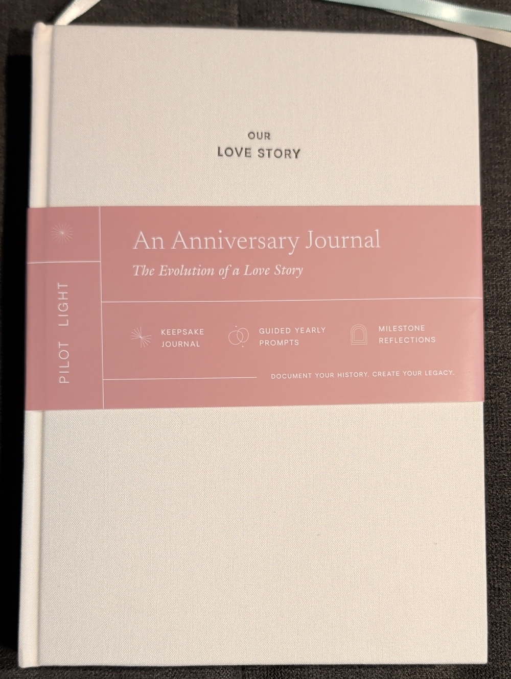'Our Love Story' Anniversary Journal - Great Engagement Or Wedding Gift